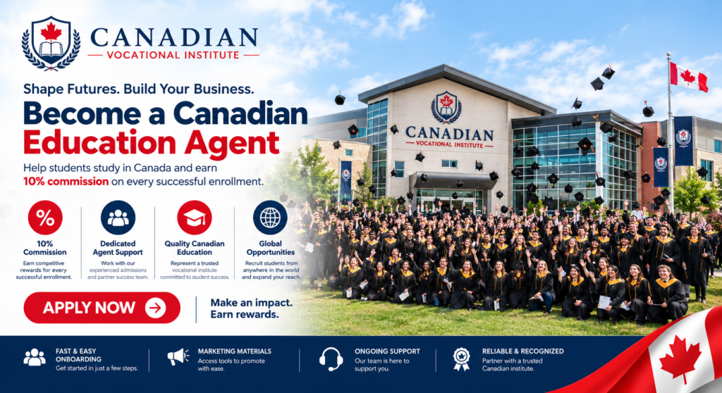 Become a Canadian Education Agent__